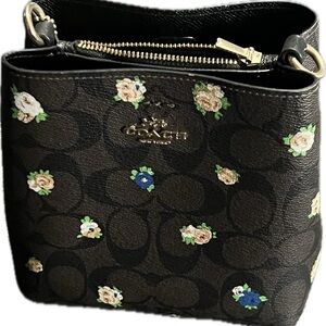 Coach Black Floral Women's Bag